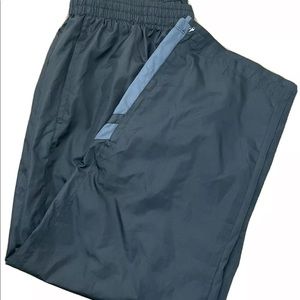 MENS BLACK POLYESTER  TRAINING PANTS  40x32